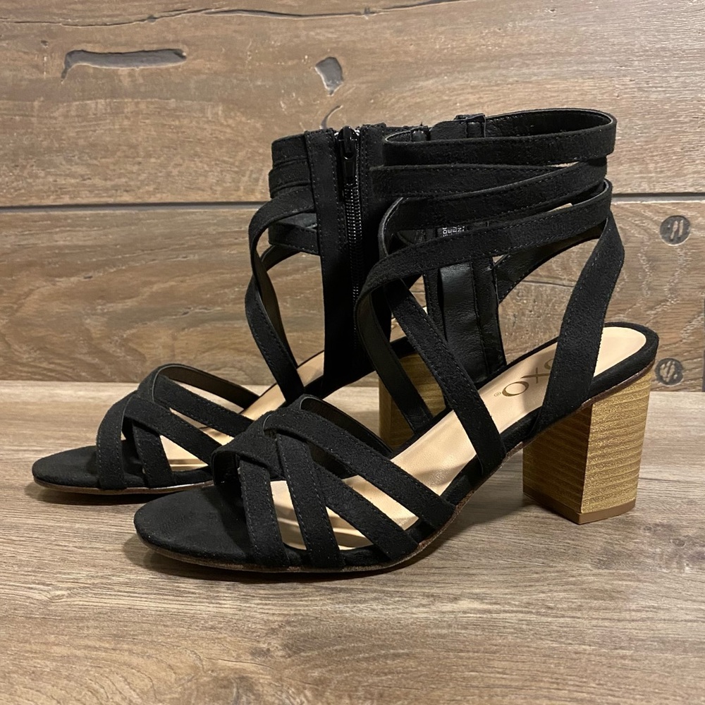Strappy Heeled Sandals